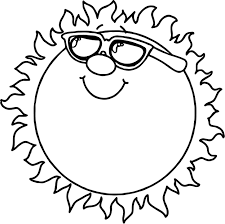 Cool Summer Sun Coloring Page Sol Para Colorear Paginas Para Colorear De Animales Libro De Colores