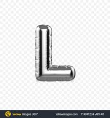 Cmyk colour file in pdf, png, jpg, or gif format. Download Letter L Foil Balloon Transparent Png On Yellow Images