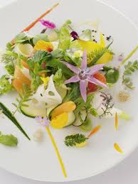 By Chef Michel Bras At Bras C Bras See More At Http Theartofplating Com News World Vegetarian Day Edible Flowers Flower Food Food Plating