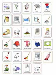13 Job Chart Icons Images Preschool Chore Chart Clip Art