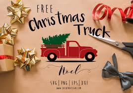 Old Truck Christmas Tree Free Svg Png Eps Dxf Download
