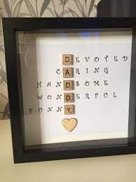 Get inspired with these birthday gifts for dad! Special Scrabble Dad Frame Caring Words Perfect Present For Etsy Dad Birthday Gift Father Birthday Gift Birthday Presents For Dad