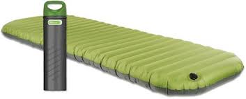 Aerobed Pakmat An Inflatable Mattress That Compacts Into A Handy Cylinder Air Mattress Camping Camping Mat Aerobed