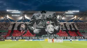 Klub piłkarski legia warszawa (legia warszawa for short; Legia Warschau Erinnert Mit Choreographie An Nazi Morde Eurosport