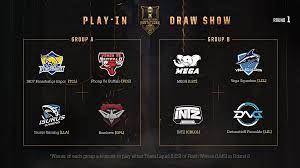 For msi 2021, we're heading to a bold new location. Msi 2019 Play In Draw Show Results League Of Legends