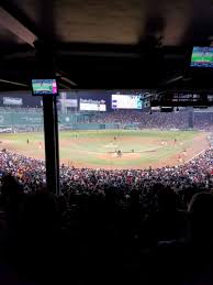Fenway Park Section Grandstand 21 Row 14 Seat 20 Boston