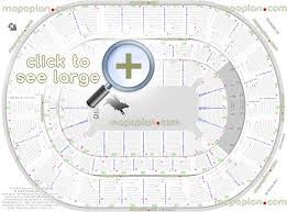 Chesapeake Energy Arena Seat Row Numbers Detailed Seating