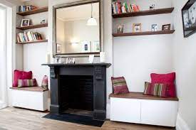 Alcove Seats Reading Space Alcove Seating Living Room Shelves Cosy Living Room