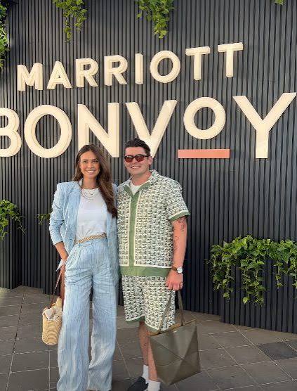 MasterChef's Declan Cleary and Sarah Todd have enjoyed a date night at the Australian Open. ❤️ Read all about their romance here: https://new-idea.visitlink.me/cWvF-E