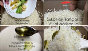 We did not find results for: Cara Masak Nasi Lemak Sedap Macam Makcik Tepi Jalan Nasi Lembut