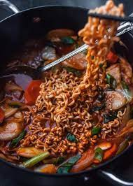 Rabokki Ramen Tteokbokki Vegan The Plant Based Wok Recipe Tteokbokki Recipe Tteokbokki Vegan Ramen