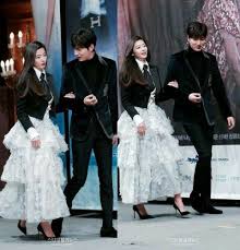 Tale of the nine tailed (korean series). Jun Ji Hyun And Lee Min Ho Attend The Legends Of The Blue Sea Premier At Wednesday Lee Min Ho Legend Of Blue Sea Asian Actors