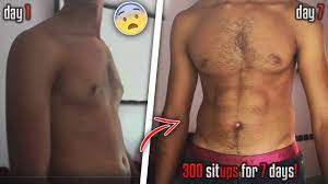 The results of your fitness assessment can help you set goals for staying active and improving fitness outcomes. Results Of Doing 300 Sit Ups Daily Youtube