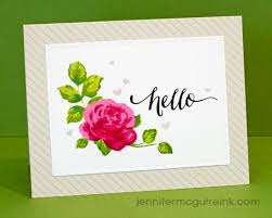 Join me and my goo. Video Mass Producing Cards With Misti Tool Giveaway Jennifer Mcguire Ink