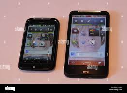 HTC Wildfire S and an HTC Desire HD ...