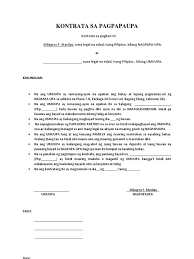 Kasunduan format sangla agreement sample : Liwa Gambalan Liwagambalan Profile Pinterest