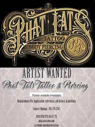 Choose an experienced tattoo artist in your city on the pages of the catalog of the company drawings. Phat Tats Tattoo Studio Home Facebook
