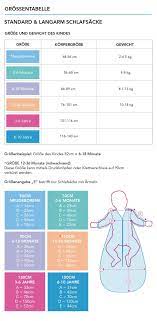 babyschlafsack babyschlafsacke schlummersack slumbersac grossentabelle baby sleeping bag baby sleeping bag pattern newborn sleeping bag