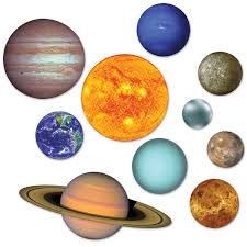 Supplies include tableware, decorations, and costumes. Case Of 120 Beistle Solar System Cutouts