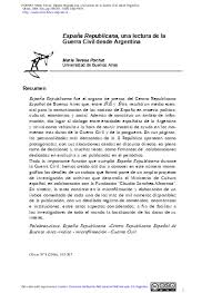 Scaloni ilusiona con una frase: Pdf Superior Espana Republicana Una Lectura De La Guerra Civil Desde Argentina 1library Co