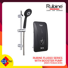 Rubine water heaters price in malaysia february 2021. Rubine Water Heater Flusso Series With Booster Pump Rwh Fs362a Bcb