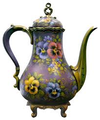 Beautiful hand painted tea pot with floral bouquet of pink roses with yellow bowls that blossom out posts about teapot! Floral Studies 2014 Tea Pots Pansies Antique Tea