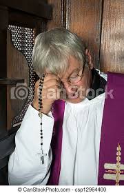 He might also counsel you on how to better live a christian life. Confession Box And Priest Vicar Or Priest Sitting In A Confession Booth And Listening To Sins Canstock