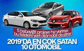 Turkiye De En Cok Satan Araba Modelleri 2020 Otomobil Araba
