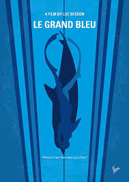 No577 My Big Blue Minimal Movie Poster By Chungkong Art Minimal Movie Posters Big Blue Movie Posters