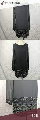 Guess Marciano Sheer Rhinestone Sequin Dress Dress Size Chart Women Black Dresses Classy Sequin Dress