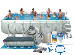 Basen Ogrodowy Stelazowy 549 X 274 X 132 Cm 9w1 Intex 28352 Gym Equipment Intex Gym