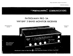 Image result for RadioShack / Realistic Pro-3