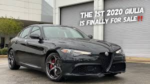 Discover the new alfa romeo giulia: The First Production 2020 Alfa Romeo Giulia Ti Sport Is Here