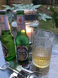 Beck S Blue Lemon Beer Refreshing Alcohol Free Only 53 Calories A Bottle