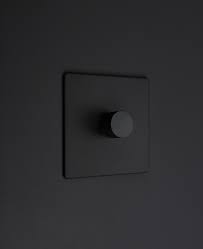 As a component of an electrical wiring or home wiring system, the installation of light switches is regulated by some authority concerned with safety and standards. Black Dimmer Switch Designer Dimmer Switch Single Black