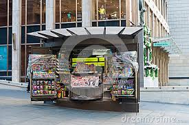 Newspapers And Magazine Stand Magazine Stand Stock Photos Photo