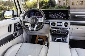 2019 Mercedes Amg G63 Returns With 577 Horsepower V8 Digital Trends Mercedes G Wagon Interior Mercedes Amg Benz G Class