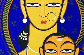 Jamini Roy's "Madonna and Child"