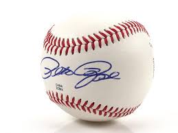 Pete rose won't be let back into major league baseball. Lot Pete Rose Autographed Baseball