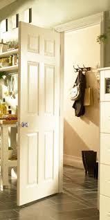 Paint the rails, or the horizontal portions of the door. 6 Paneled Painted Grained Interior Door