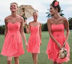 Pin By Emily Lasley On Wedding Cute Bridesmaid Dresses Coral Bridesmaid Dresses Bridesmaid