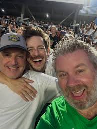 We're babysitting Apex's pre-K student section. Are we giving Three Men and  a Baby vibes? Go Cougars! #OldWakeRivalry