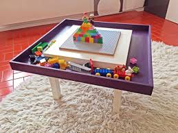 Lego Table With Tray Ikea Hackers Lego Table Diy Lego Table Lego Table Ikea