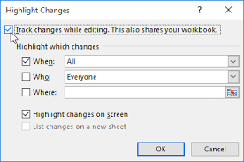 But in of itself, the rfid, or id card or tattoo, or whatever else cannot be. Excel 2016 Track Changes And Comments