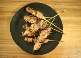 Place all 'the marinade' ingredients together into a food processor or pestle and mortar and blitz the ingredients until a smooth liquid / paste has formed. Moo Ping Skewers The Cook S Pantry