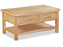 A coffee table, side table, or accent table is always there when you need a convenient place to set your drink or display decor. Stonehouse Oak Coffee Table With Drawer Lee Longlands