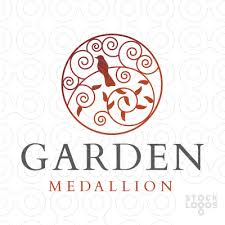 Garden Medallion Http Stocklogos Com Logo Garden Medallion Logo With Images Graphic Design Logo Typography Logo Logo Design Inspiration