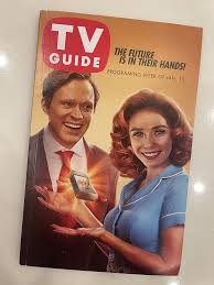 Close Up Of The Wandavision Tv Guide That Was Included With The Box Of Merch The Press Received Marvelstudios