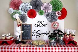 Left hand navigation skip to search results. Dinner Party Party Ideas Photo 20 Of 36 Italian Party Decorations Pizza Party Decorations Italian Themed Parties