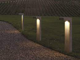 Led Bollard Light Pastorale I Cementi Collection By Lucifero S Modern Garden Lighting Led Outdoor Lighting Bollard Lighting